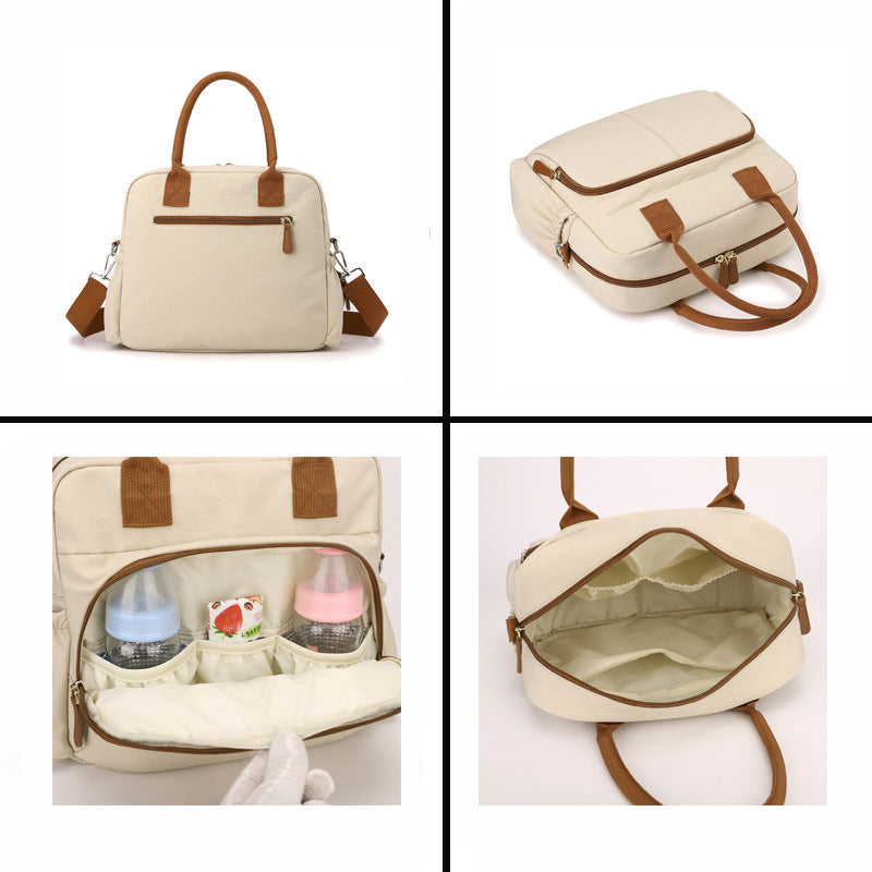 Fashionable Mommy Bag Portable Crossbody Bag For Outings With Baby