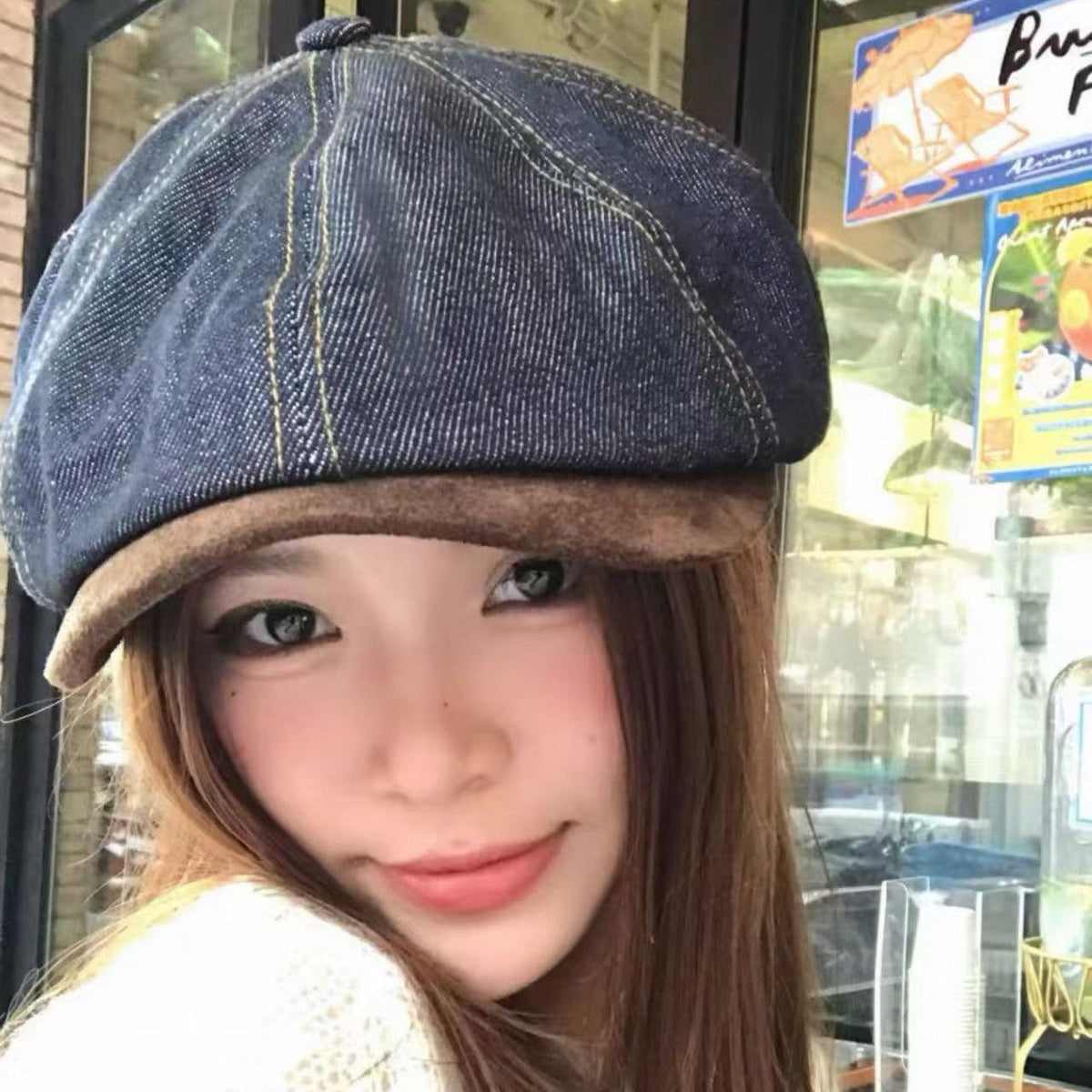 Japanese-style Artistic And Casual Painters Cap