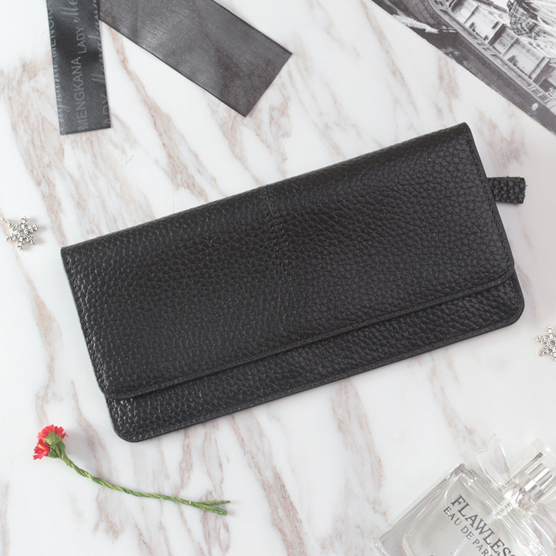 Long Multiple Card Slots Zipper Multifunctional Large-capacity Coin Purse