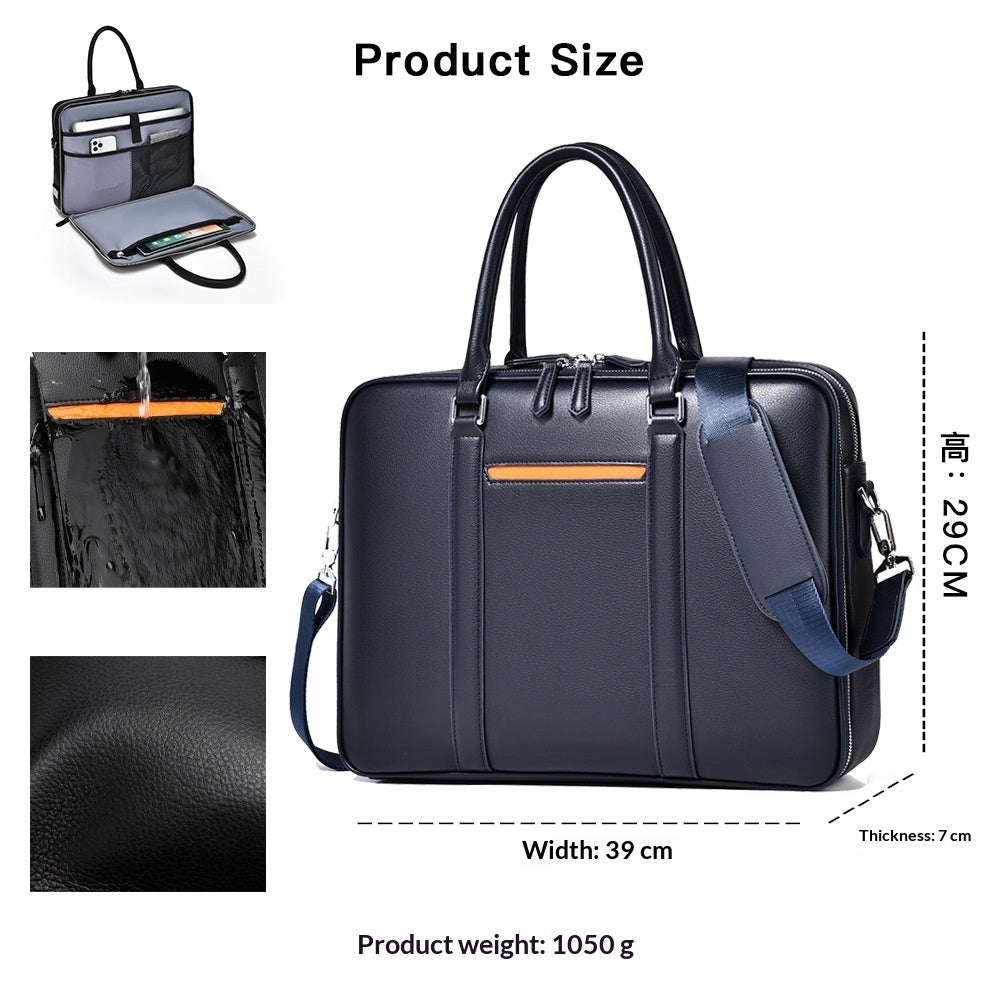 Briefcase Mens Business Bag Mens Handbag Large-Capacity Business Tote