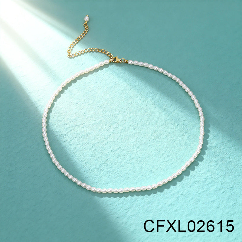 Light Luxury High-end Titanium Steel Necklace For Women