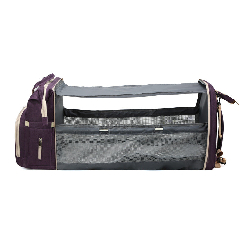 Portable Double-shoulder Large-capacity Mommy Bag