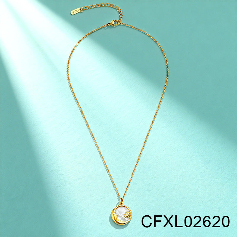 Light Luxury High-end Titanium Steel Necklace For Women