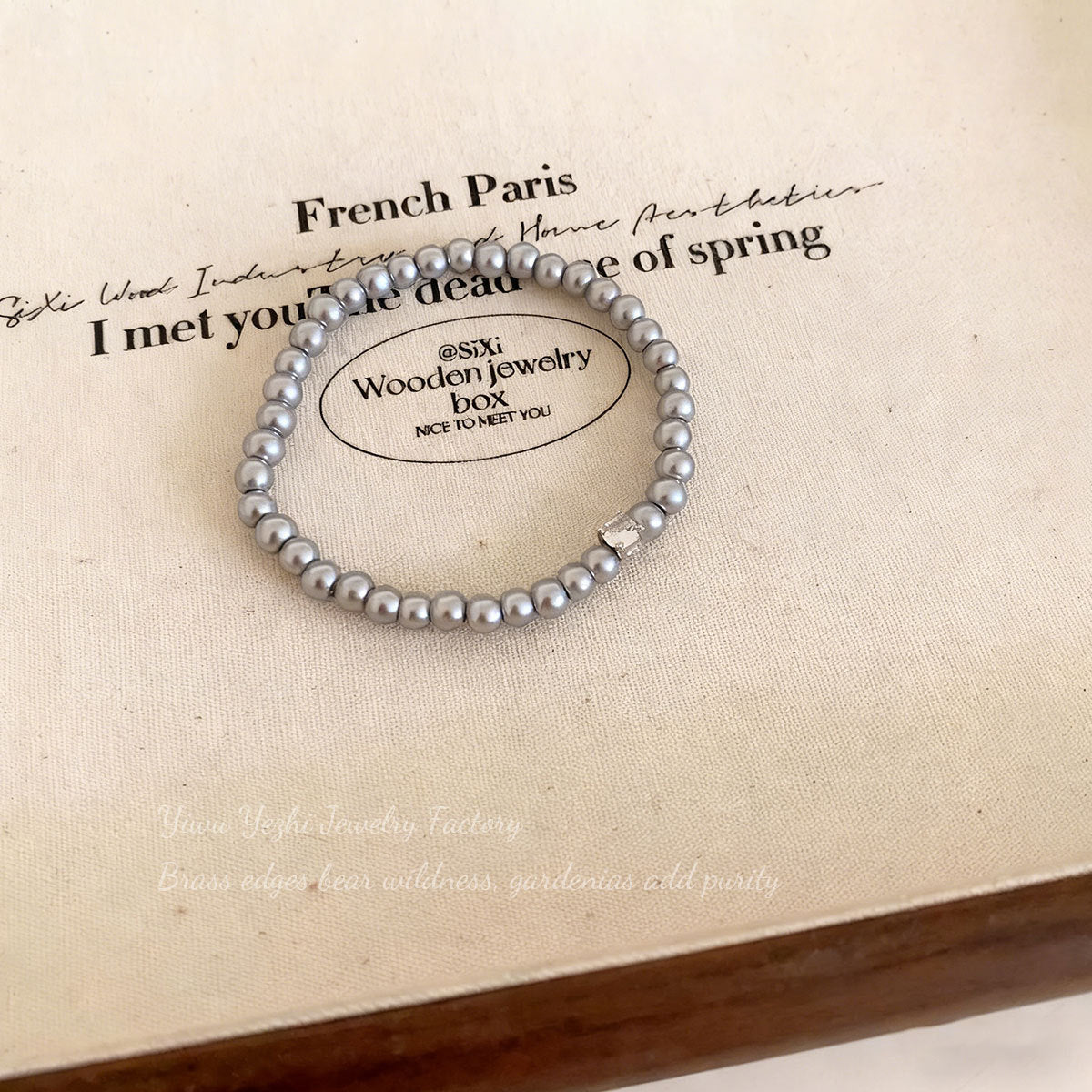 French Retro Pearl Zircon Bracelet For Women, Light Luxury, High-End, Exquisite, Fashionable, Elegant And Versatile Bracelet Bracelet