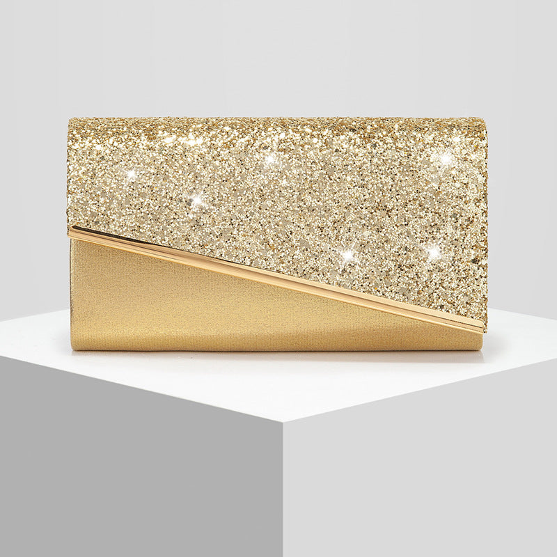 Womens Sparkly Sequin Evening Bag Party Purse Clutch And Formal Dress Bag