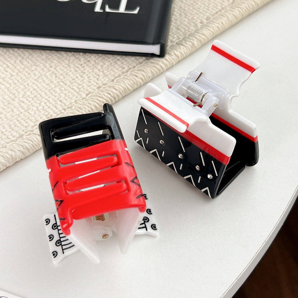 Playing Cards Creative Hair Accessories Acetic Acid