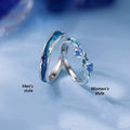 Klein Blue Couple Rings Unisex Design