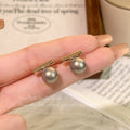 Light Luxury Niche Design Pearl Earrings For Women 2025 New Popular Elegant Earrings High-End Small Fragrance Earrings