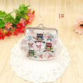 Printed Cartoon Owl Coin Purse Card Holder Women's Clutch