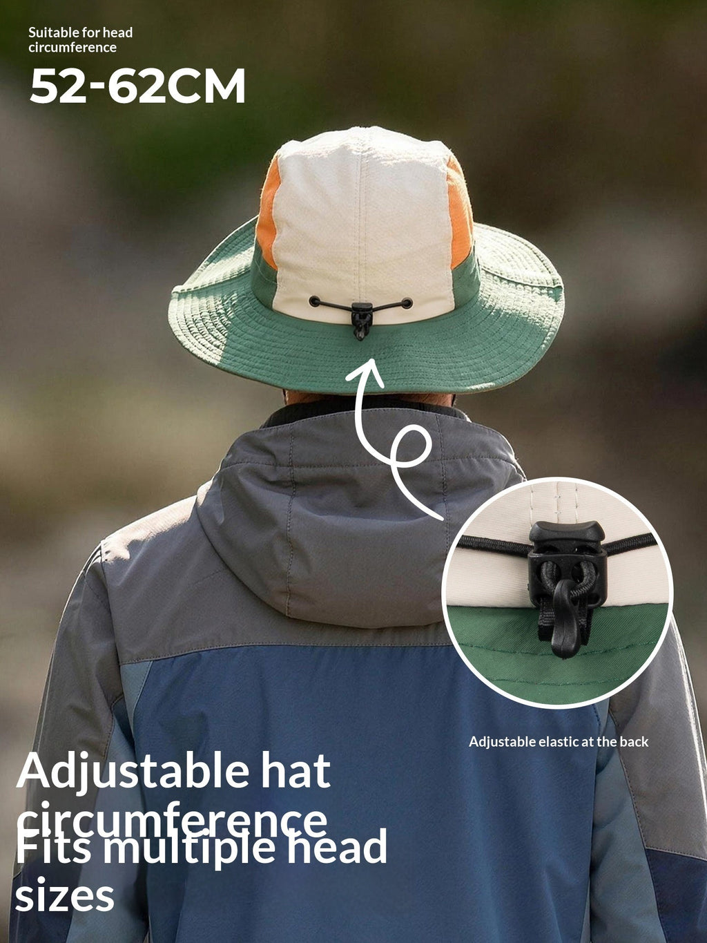 Wide-brimmed Full-face Sun Hat For Hiking And Mountaineering