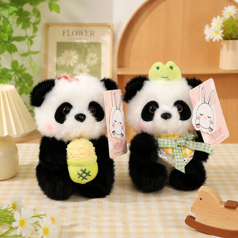 Xiangdundun Bamboo Panda Plush Toy Keychain