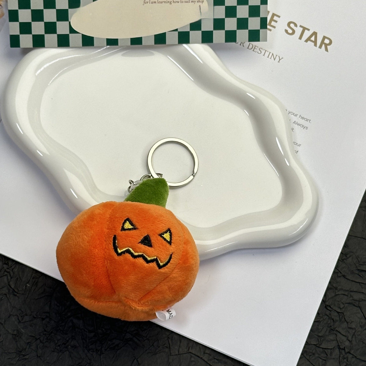 Halloween Little Pumpkin Keychain Charm