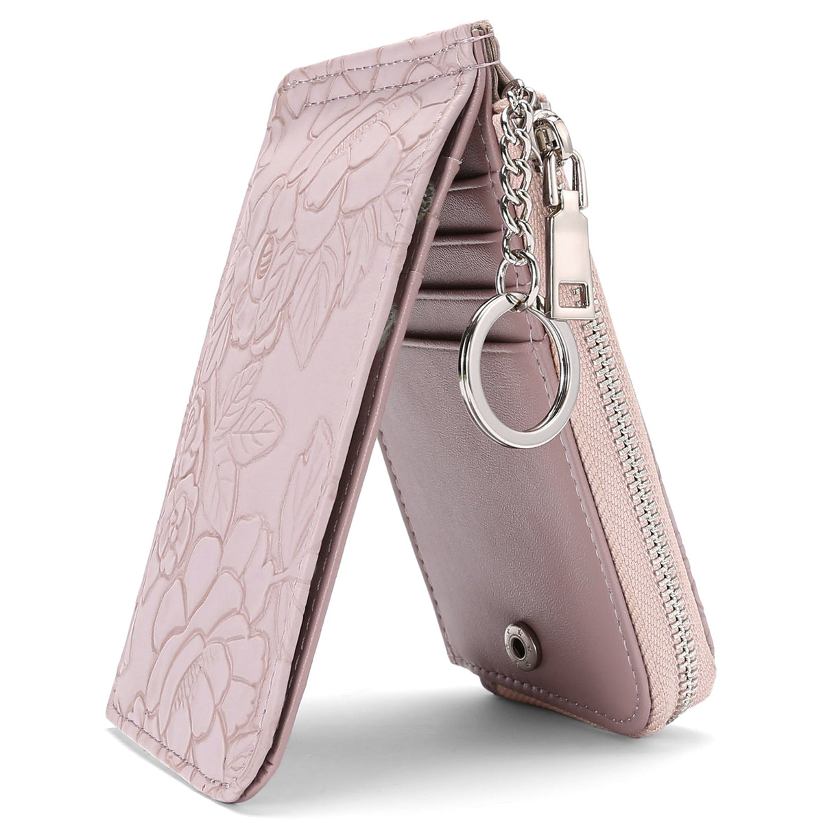 Zippered Large-Capacity Womens Coin Purse