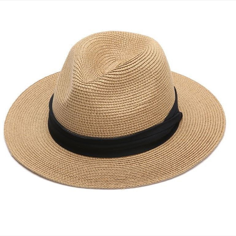 Summer White Wide-brimmed Sun Hat