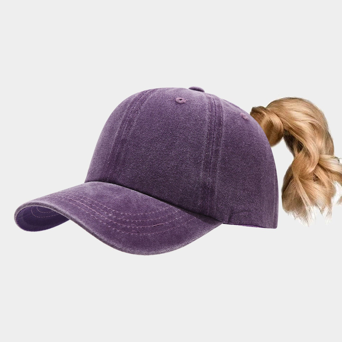 High Ponytail Outdoor Casual Sports Sun Hat