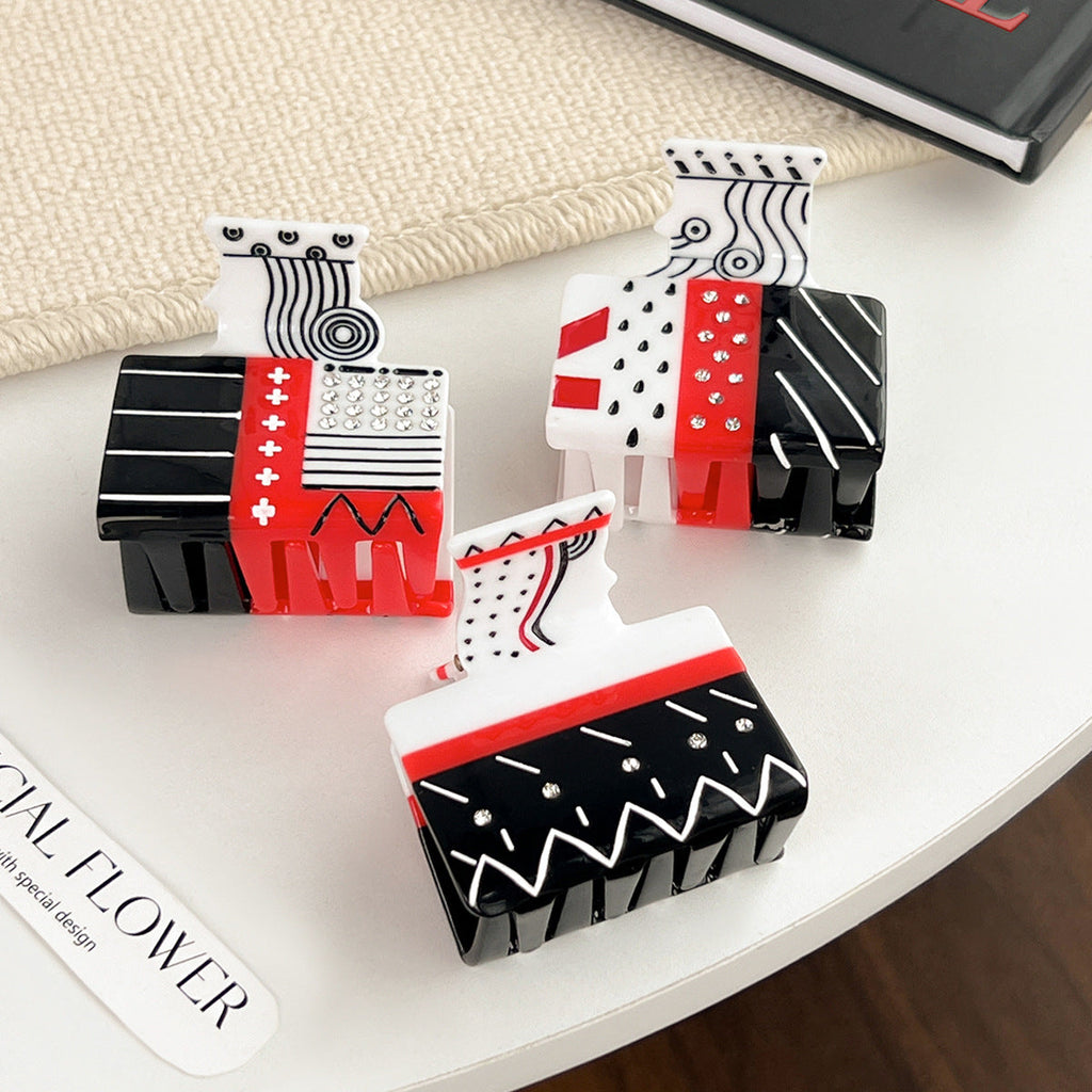 Playing Cards Creative Hair Accessories Acetic Acid