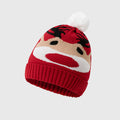 Embroidered Jacquard Acrylic Christmas Hat