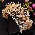 Handmade Chain Rhinestone Soft Silk Hair Accessories