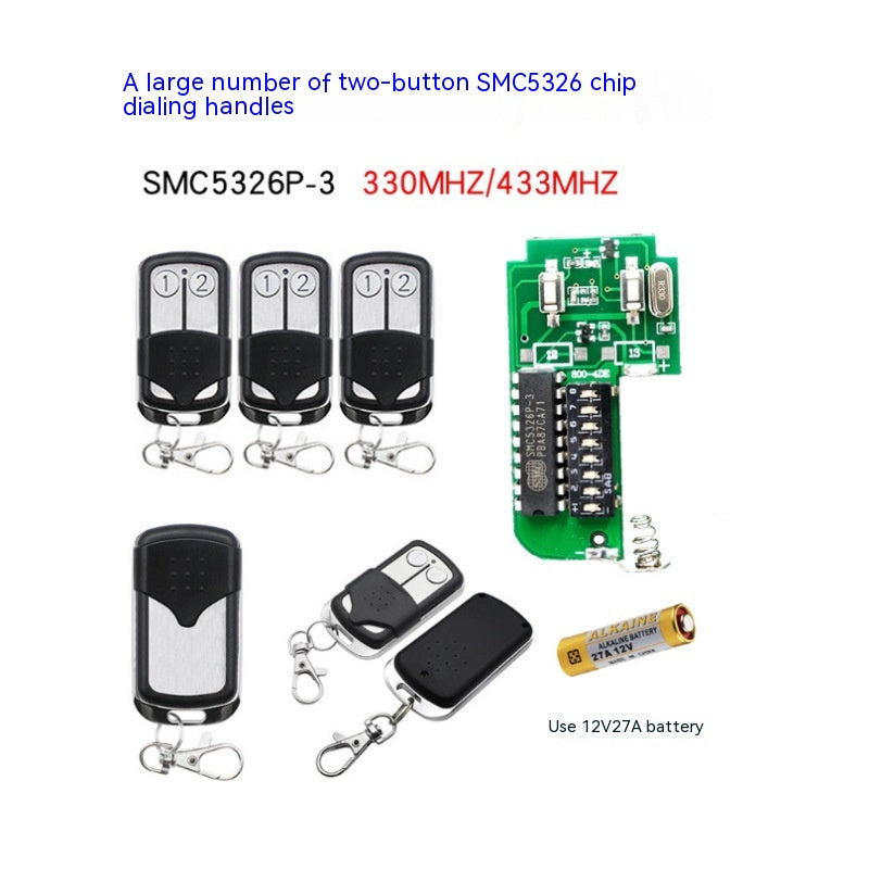 Malaysia 330MHz Dial Thailand SMC5326 Chip 433m Dial Remote Control Handle