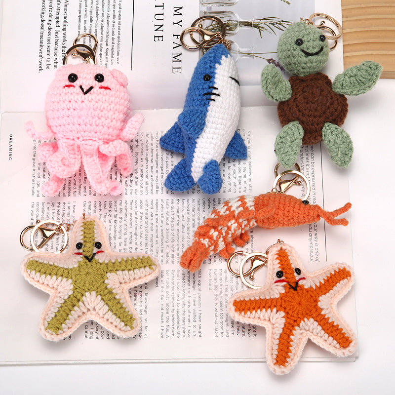 Handmade Keychain Pendants From The Marine Life Series