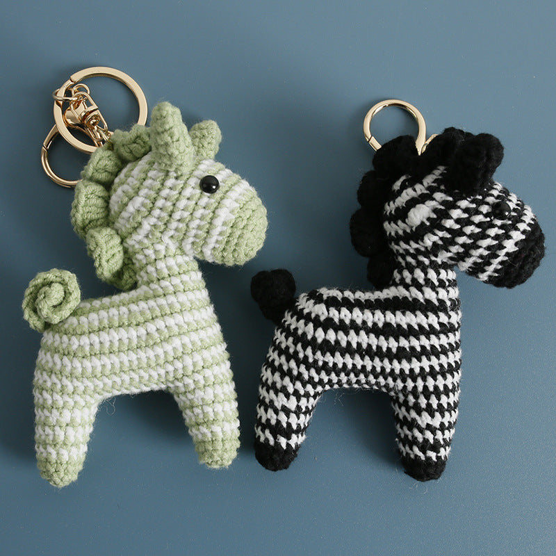 Super-cute Cartoon Hand-knitted Pendant