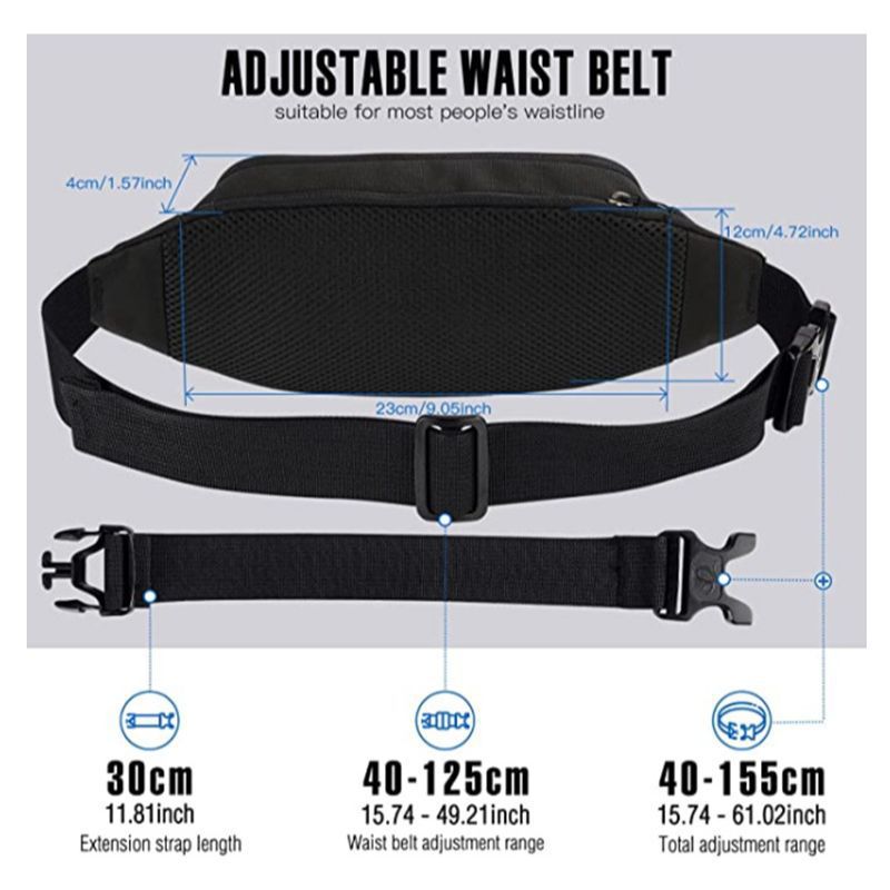 New Mens Waist Bag Outdoor Multi-purpose Waist Pack
