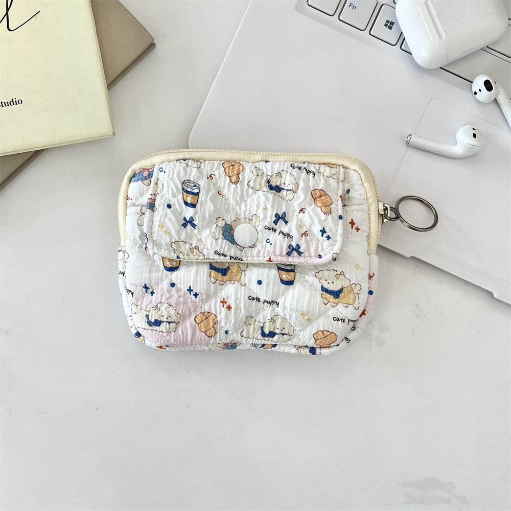 Clamshell Card Holder Multi-function Coin Purse For Women
