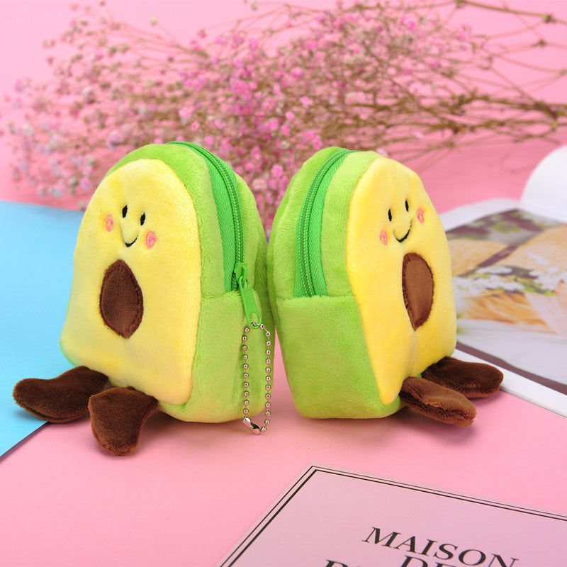 Children's New Avocado Fruit Coin Purse