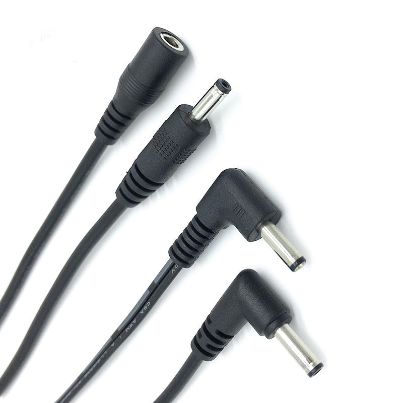 Black Copper Durable Conductive Strong Elbow DC Cable