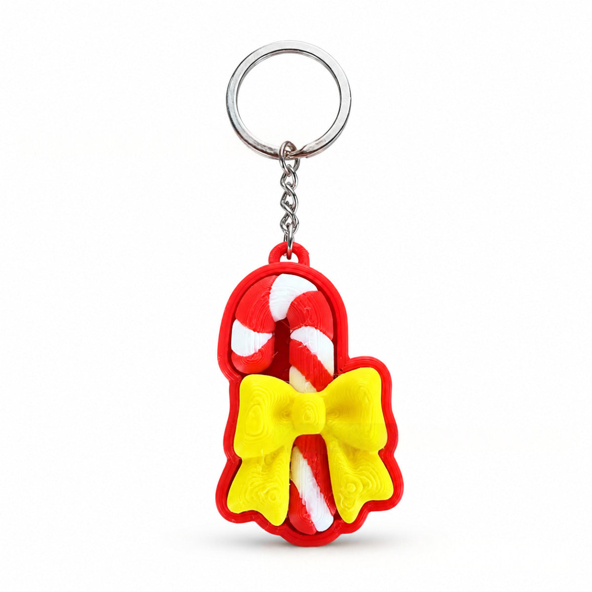 Christmas-themed Clicker Keychain And Backpack Charm