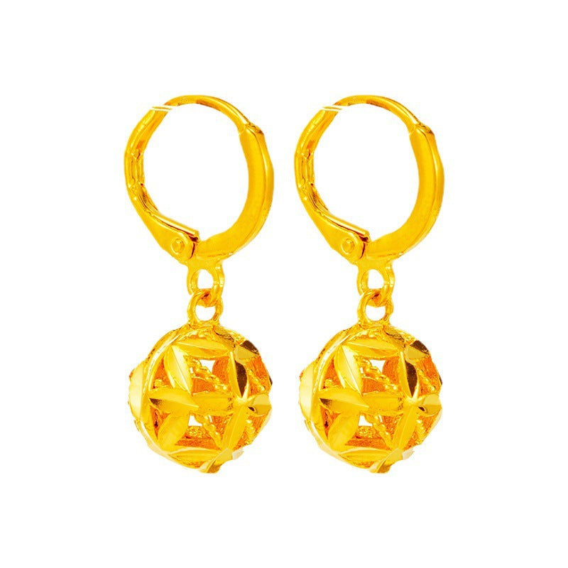 Hollow Out Ball Earrings Women's Earrings