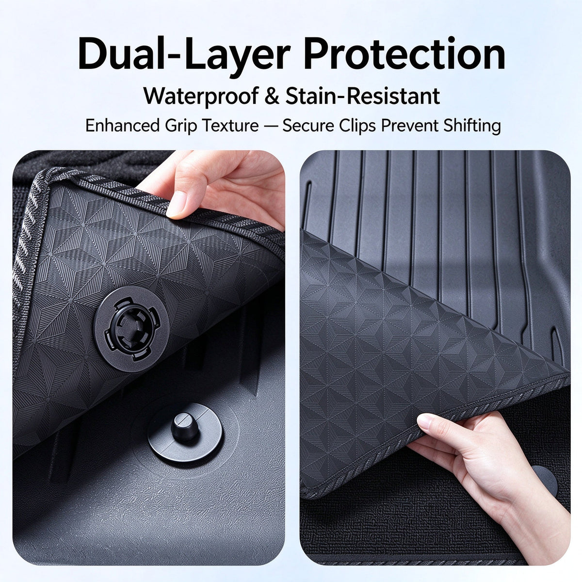 Full TPE Car Floor Mats For Grand Cherokee L 2021-2026, Custom Fit Floor Liners
