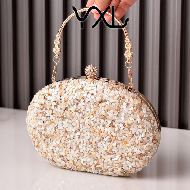Affordable Luxury Diamond-encrusted Evening Clutch