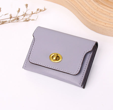Women's Fashionable Multi-Color Card Holder Wallet