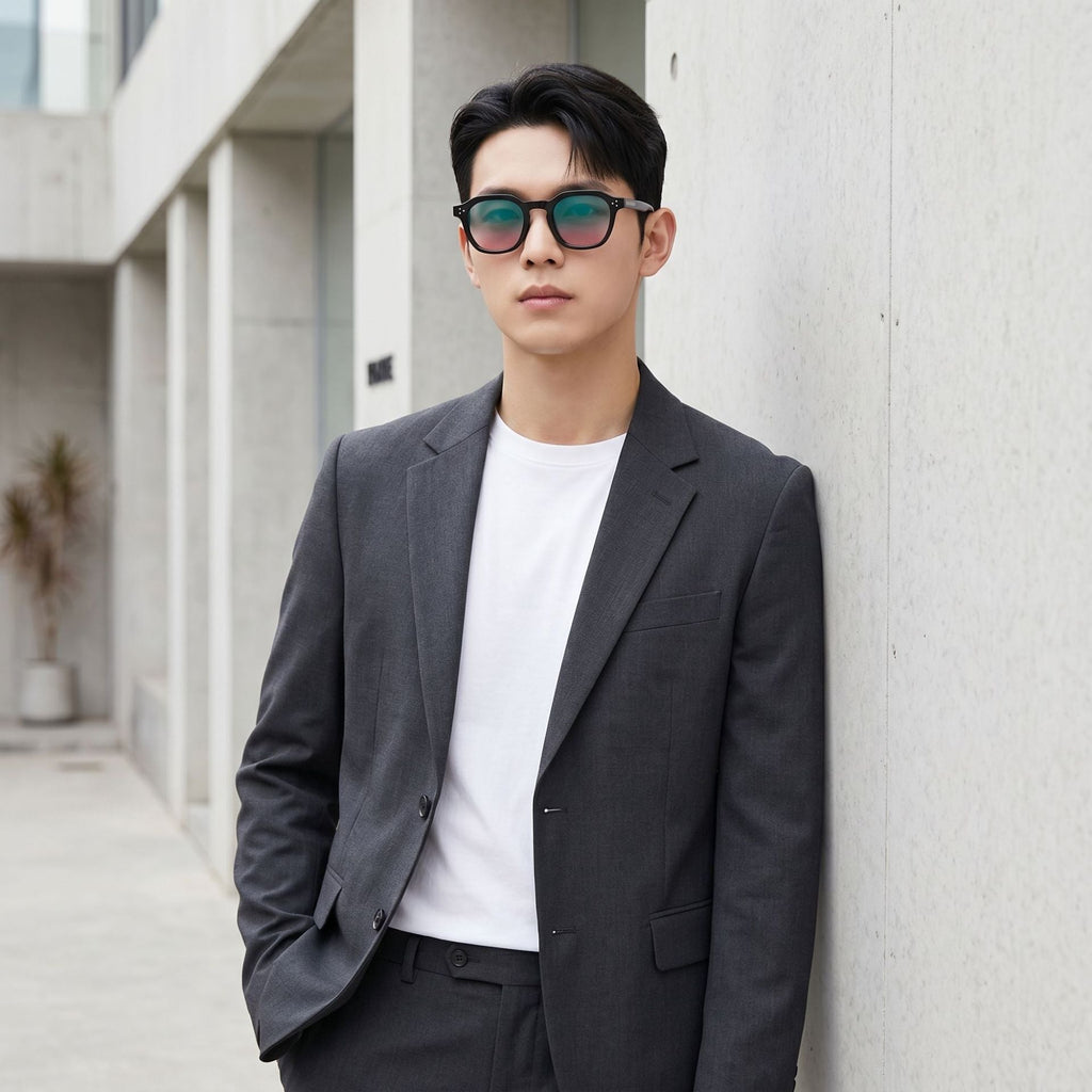 Retro UVprotective Sunglasses With A Distinctive European And American Style