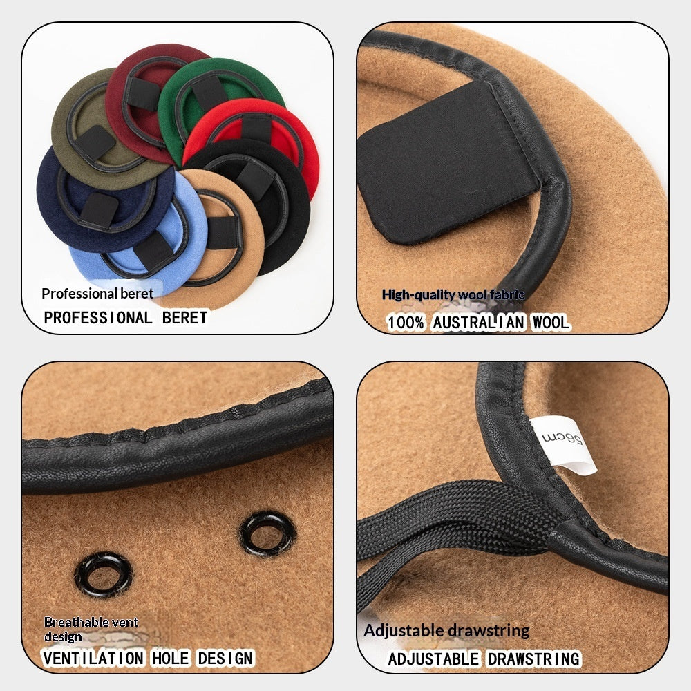 Event Practice Wool Beret