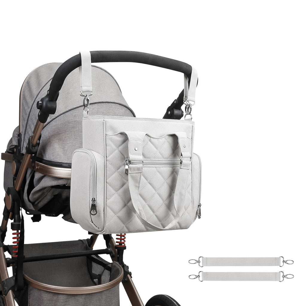 7-Piece Waterproof Mommy Bag Set With Shoulder Strap