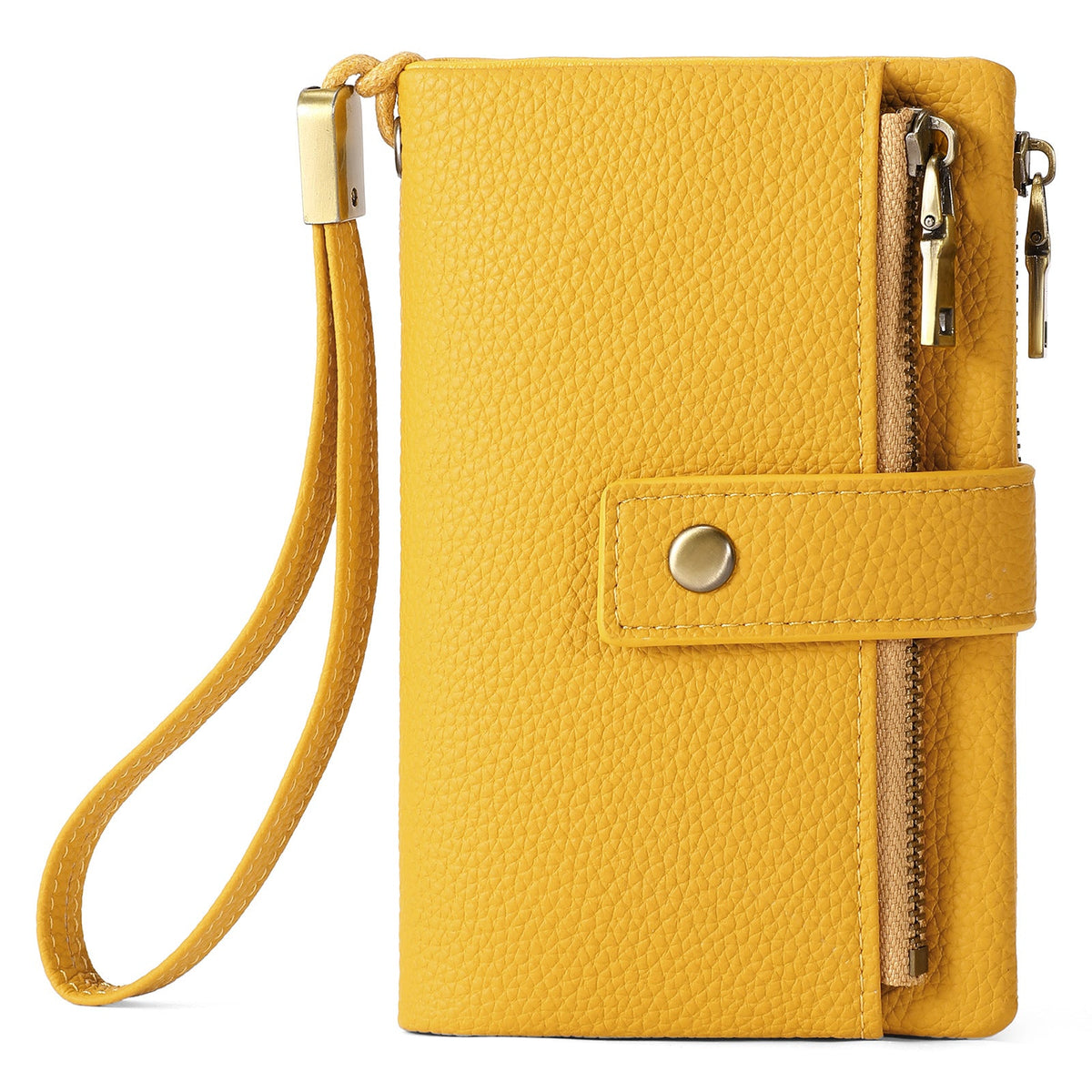 Women's Wallet Zipper Bag Clutch Anti-theft Card Swiping Bag Coin Purse