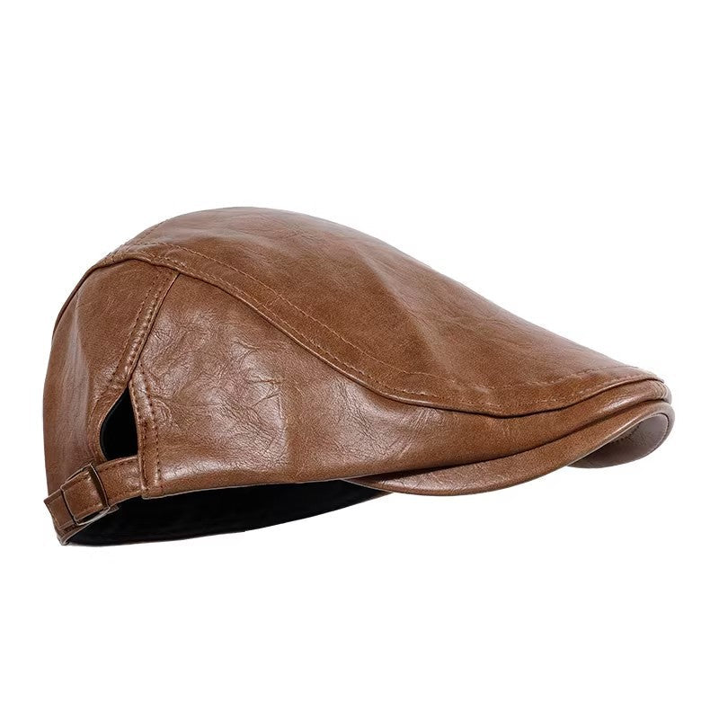 Women's Trendy Leather Hat