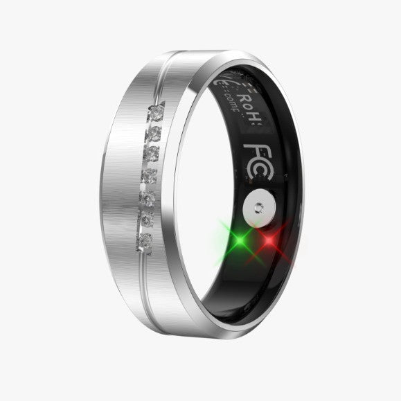 Hr05 Smart Ring Heart Rate, Blood Oxygen, And Sleep Monitoring Call Notifications Sedentary, Hydration, And Vibration Reminders A Tech-enabled Health Ring