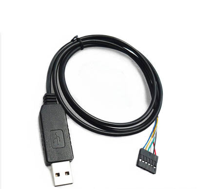 FT232 Flashing Line USB To TTL Download Line With CTS RTS 6PIN