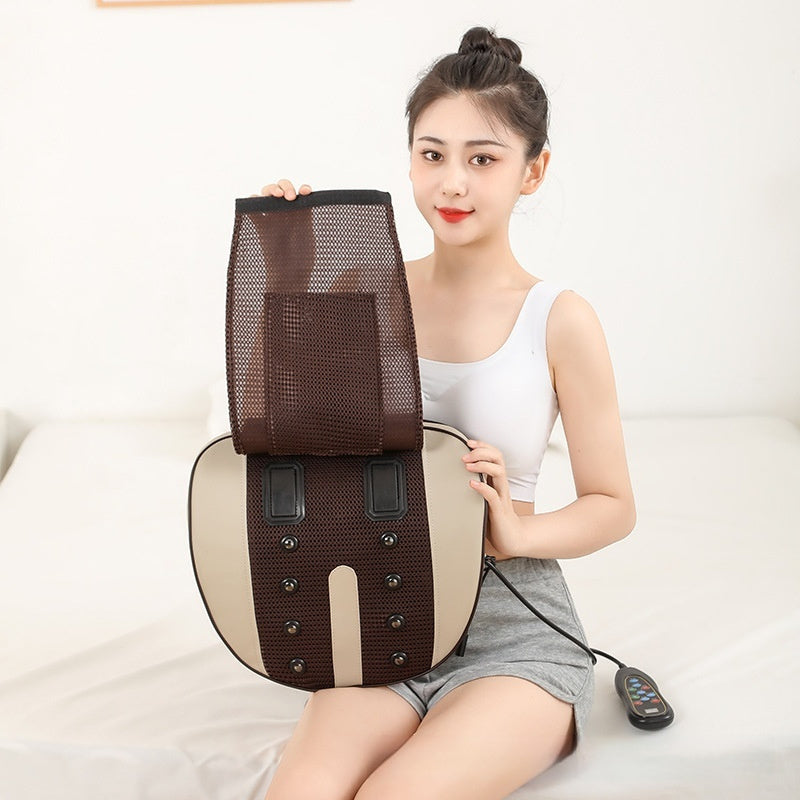 Lumbar Spine Massage Instrument Stretch Support Lumbar Support Back Vibration Multifunctional