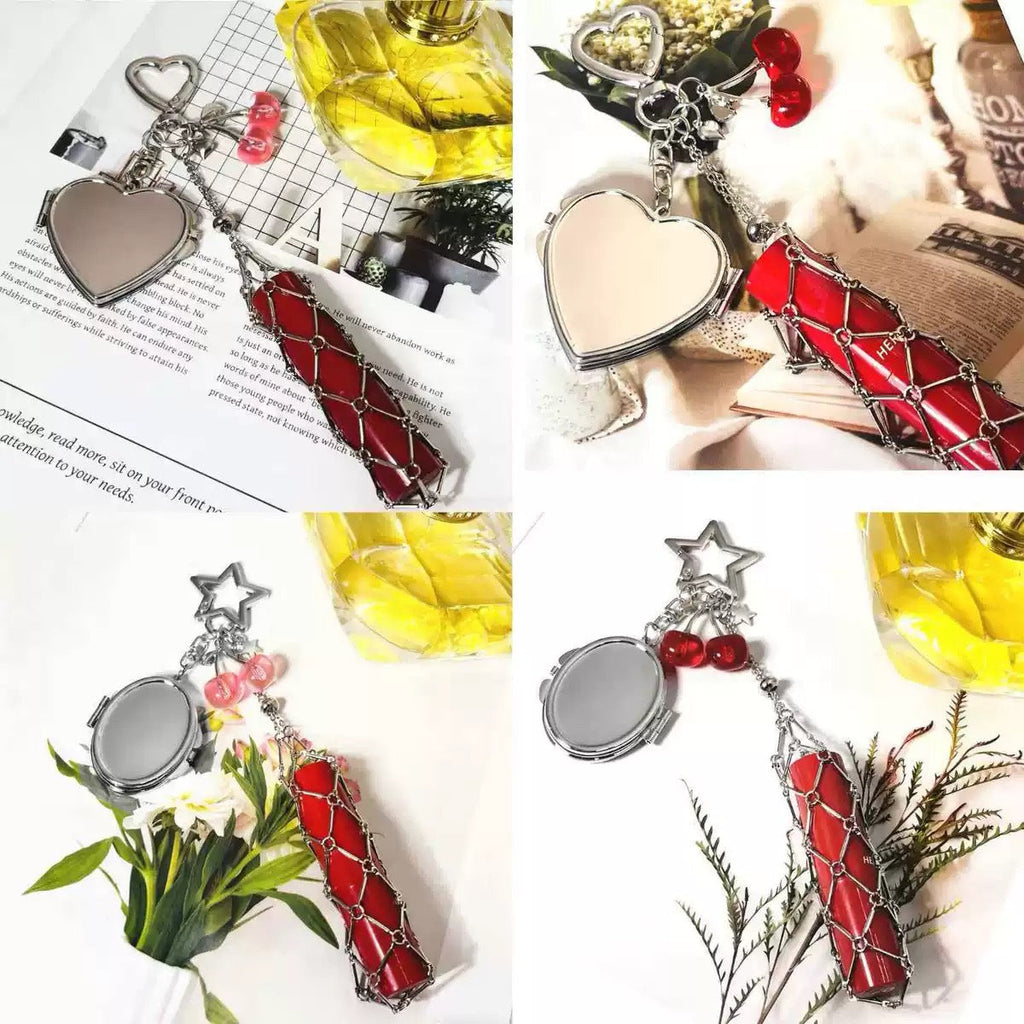 Simple Metal Portable Keychain Bag Charm
