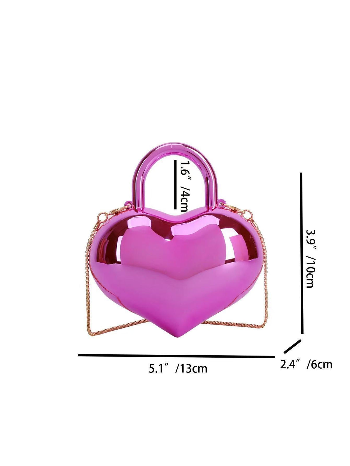 New Style Evening Bag, Trendy Chinese Style, Heart-Shaped Handbag, Shoulder Bag, Crossbody Bag For Women, 2026 Banquet Clutch Bag, Unique Heart Design