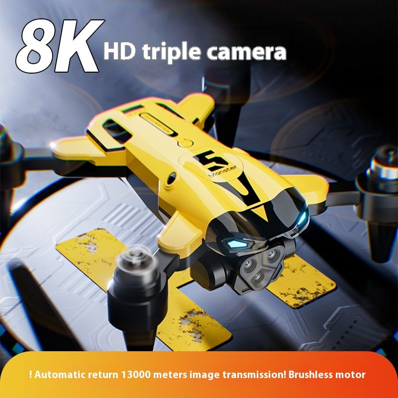 With Three Cameras UAV HD Aerial Photography Remote Control