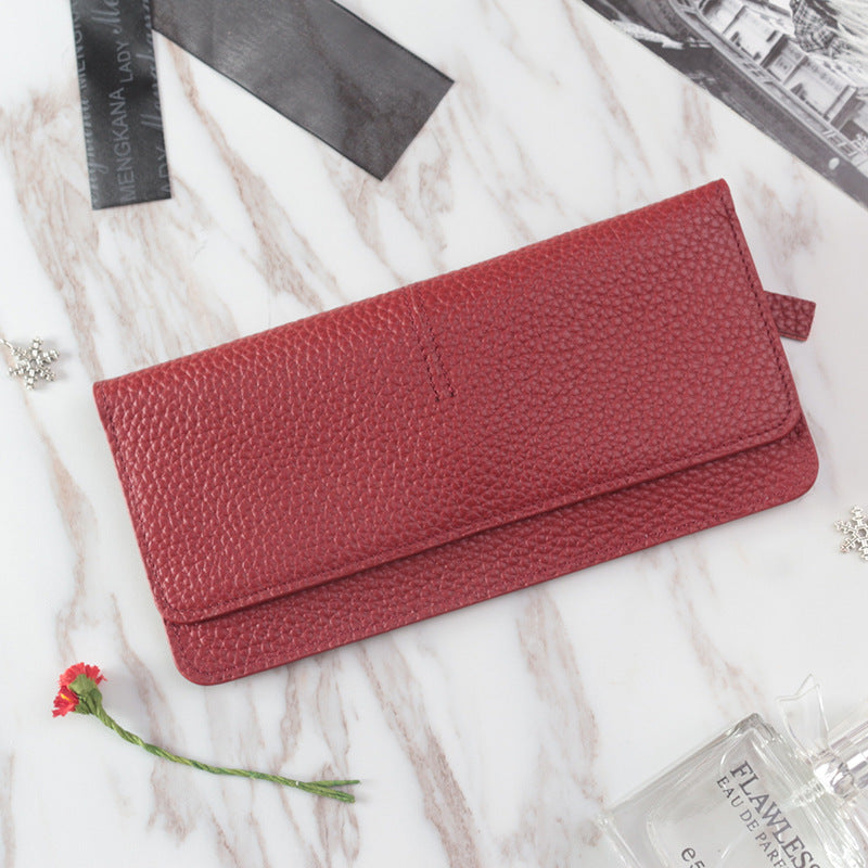 Long Multiple Card Slots Zipper Multifunctional Large-capacity Coin Purse