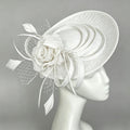 Retro Elegant Feather Headdress Hat