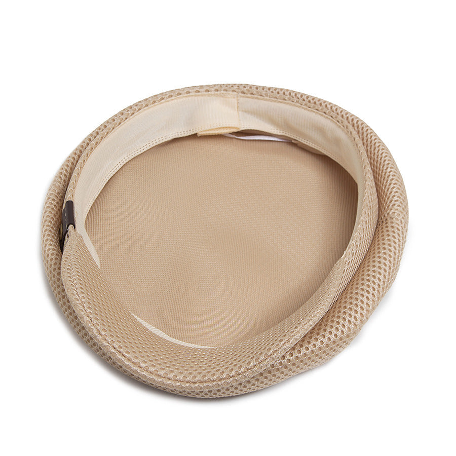 Retro Artistic Flat-top Breathable Mesh Casual Cap