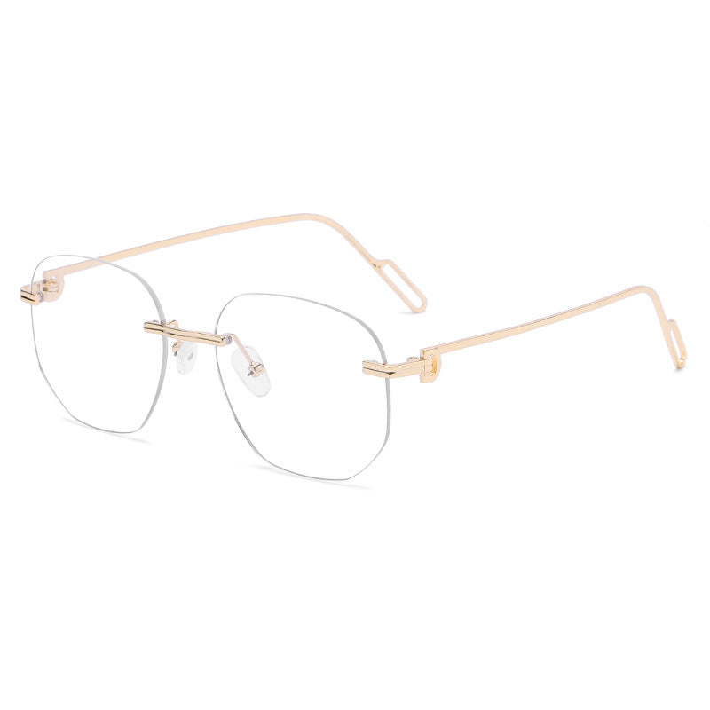 Women's Small Frame Cut Edge Sunglasses