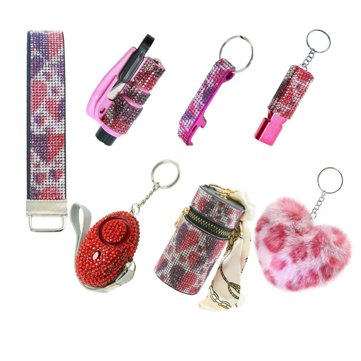 Women's Portable Safety Pendant Gift Set